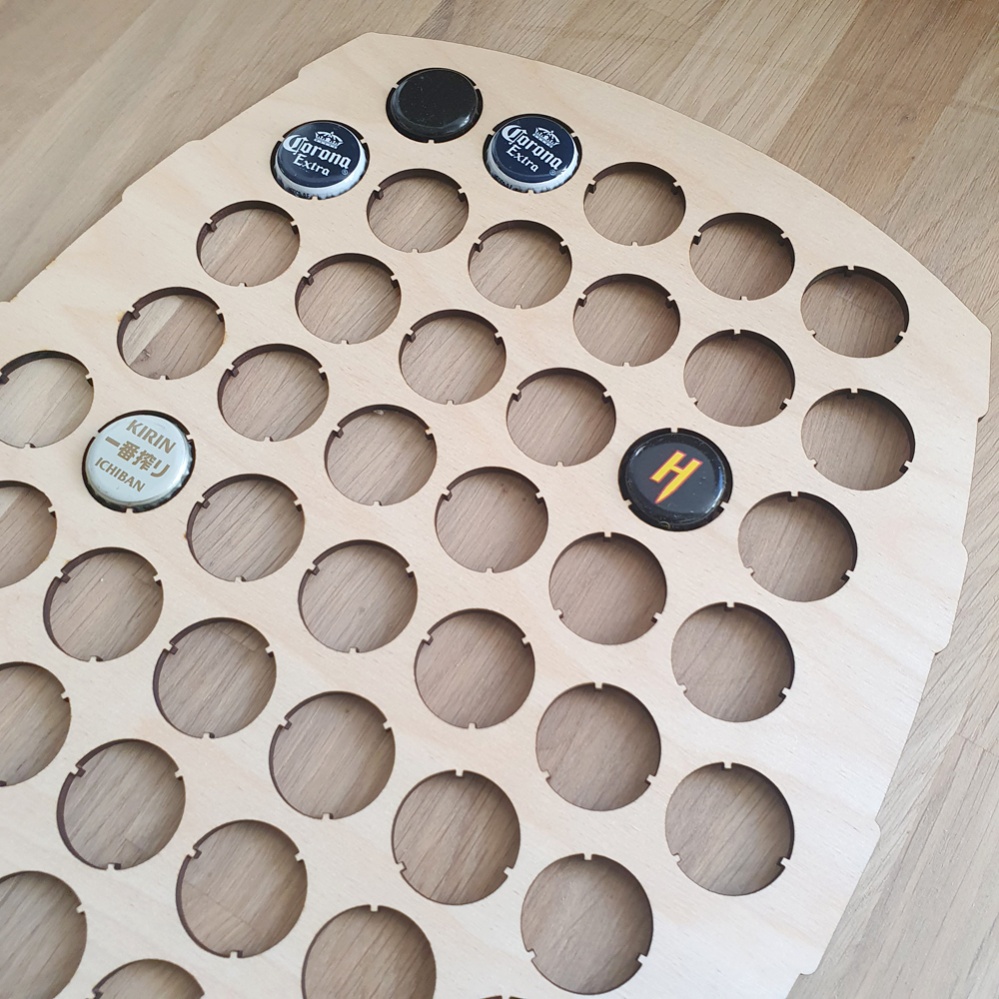 BEER BARREL Bottle Cap Holder